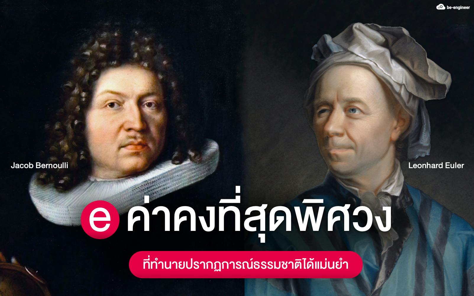 Jacob Bernoulli and Leonard Euler